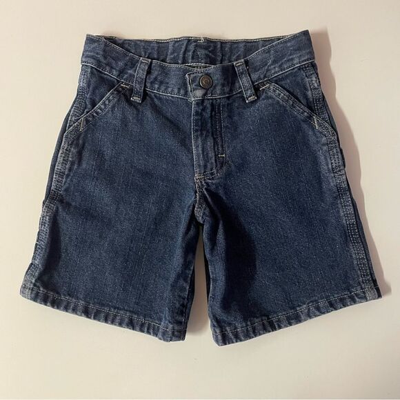Vintage Wrangler Boys Carpenter Jean Shorts Size 4R EUC - Picture 1 of 11